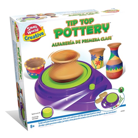 Small World Toys Tip Top Pottery Kit 9725325
