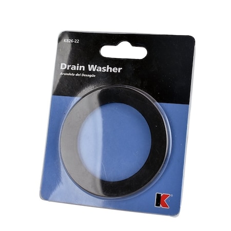 Keeney Mfg Rubber Washer, Rubber, For: 1-1/2 in Bath Drain Strainer K826-22