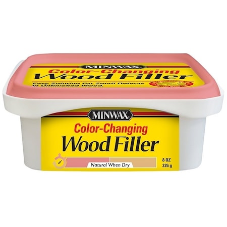 Minwax Wood Filler, Liquid, Natural, 8 oz 448700000