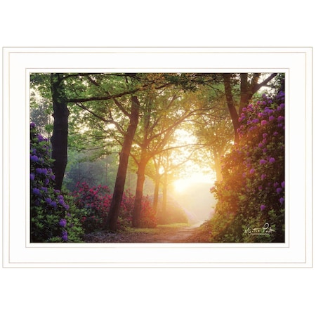 Homeroots Color Overdose 1 White Framed Print Wall Art 405489