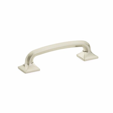 Schaub 4in Center to Center Northport Cabinet Pull Brushed Nickel Finish 206-BN