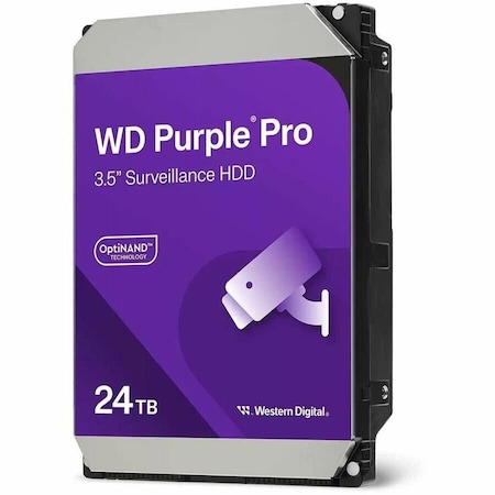 Western Digital 24 TB Hard Drive - 3.5" Internal - SATA (SATA/600) WD241PURP