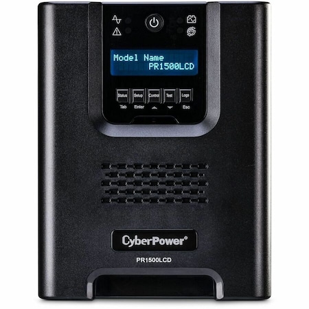 Cyberpower UPS System, Line Interactive, Out: 120 V AC In: 78 V AC, 149 V AC PR1500LCD