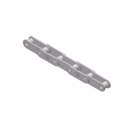 Senqcia Hi-Max Conveyor Series Double Pitch Riveted Standard , 100 ft OAL, 1.25P, .4 Dia x 3/8 W C2050HMR100