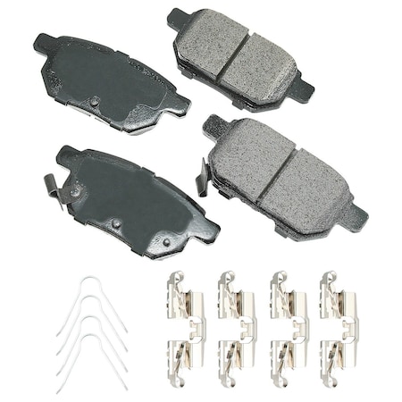 Akebono Proact Disk Pad, Act1354C ACT1354C