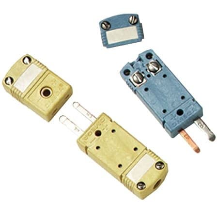 Omega Mini Plug, Type K, Yel, Alumel; Chromel HMPW-K-M