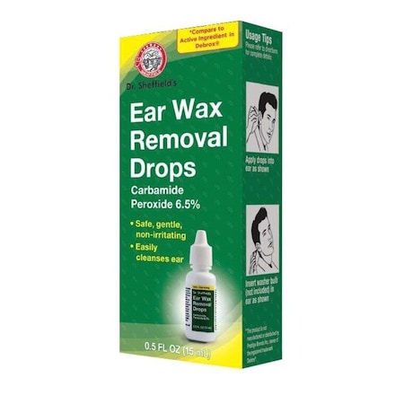 Medline Ear Wax Removal Drops, Carbamide Peroxide 6.5%, 15mL OTC523304