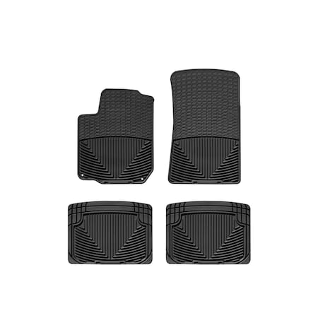 Weathertech Black, Front and Rear All Weather Floor Mats W31-W20