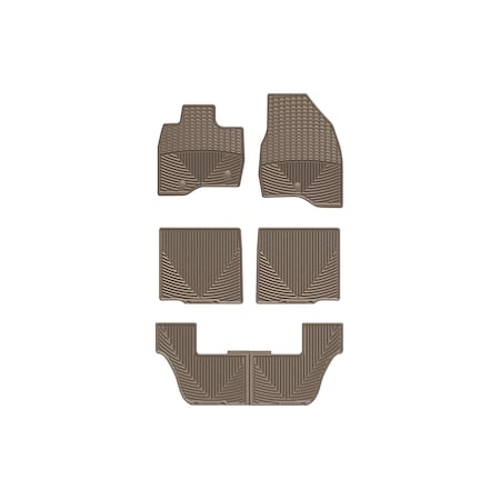 Weathertech Tan, Front, Rear, and Rear All Weather Floor Mats W403TN-W231TN-W232TN