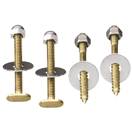 Plumb Pak Bolt and Screw Set, Brass PP835-165