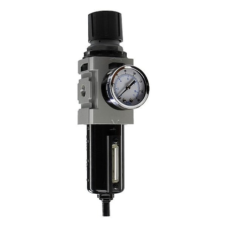 Wilkerson Filter/Regulator, Al, Automatic Drain B18-03-FHG0B