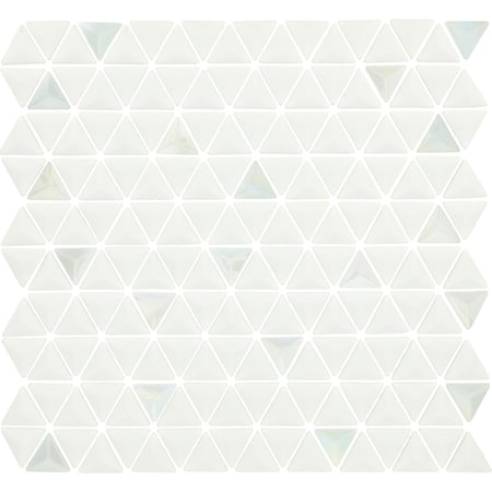 Daltile Starcastle 1'' Triangle Glass Wall Mosaic, 13PK SC75TRIANGLMSMT