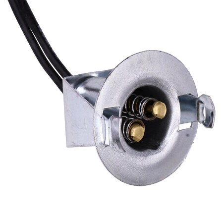 Auveco Universal Pig Tail Connectors For Signal, Park, Stop And Tail Lights 7/8in To 1 1/8in Hole, 10PK 5226