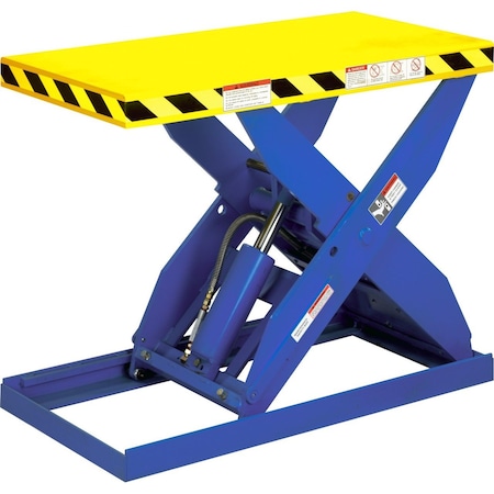 Ballymore Max Stnd Scissor Lift Table Foot Cntrl 48X96 2K Capacity BM-MS-2K-55R-4896-F