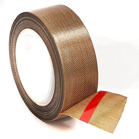 Wod Tape Tensilized Skived PTFE Tape Film: 1 in x 36yds, 36PK WOD SPTFE5-01000-36-36-BRO