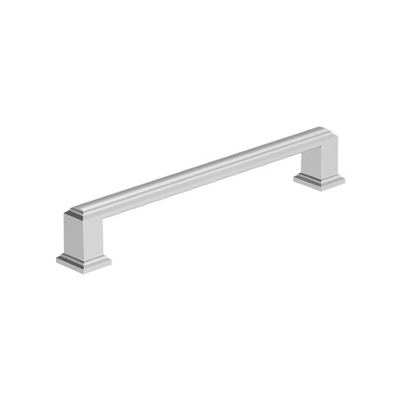 Amerock Appoint 6-5/16 inch 160mm Center-to-Center Polished Chrome Cabinet Pull BP3736026