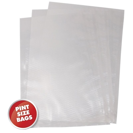 Weston Vacuum Seal Bag, Plastic, Clear 30-0106-W