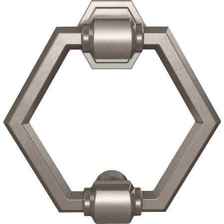 National Hardware Powell 4'' Satin Nickel Door Knocker N336-707