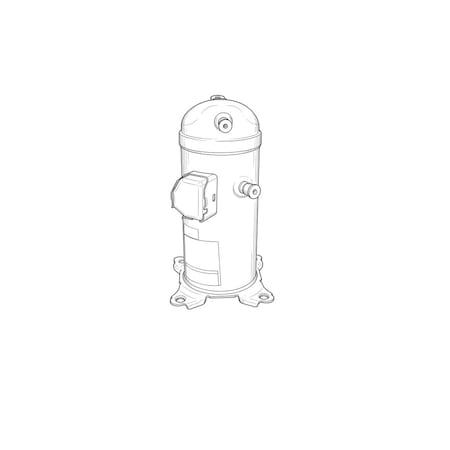 Danfoss 460v3ph R407C 78,000BTU COMPR 121L2454