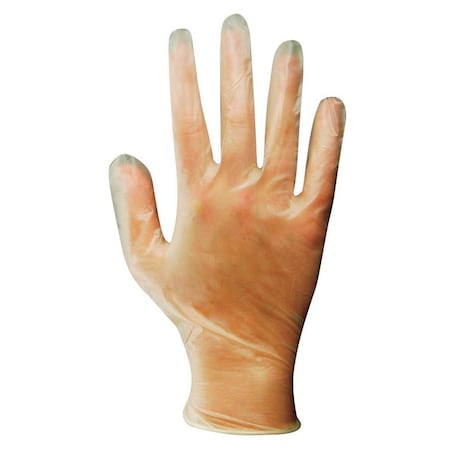 Soft Scrub Vinyl Disposable Gloves One Size Fits Most Clear Powder Free 10PK 11210-26
