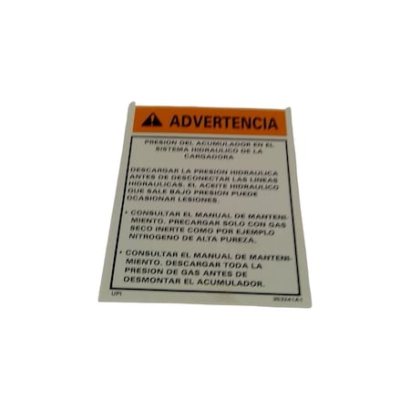 Cnh DECAL, CNH OEM 353241A1 353241A1
