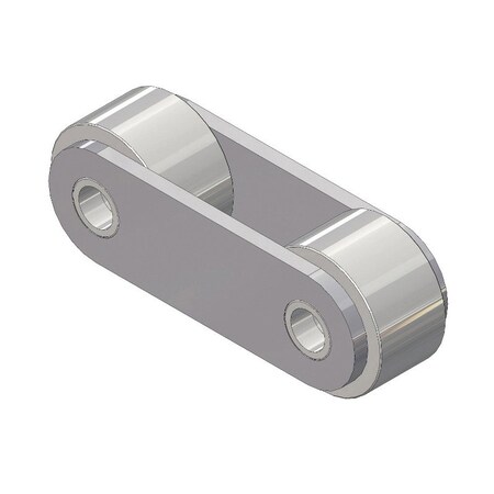 Senqcia C2042RL Conveyor Series Double Pitch Single Strand Riv Link, C2042 chain, 1P, .73 OAW, .156 Pin S-C2042RL