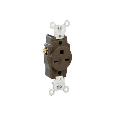 Leviton Commercial Grade Single Receptacle, 15 Amp, 250 Volt 5029