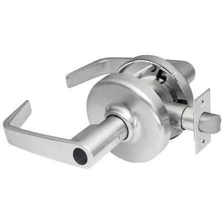Corbin Russwin Grade 1 Storeroom/Closet Cylindrical Lock, Newport Lever, Conventional Less Cylinder, Satin Chrome CL3557 NZD 626 LC