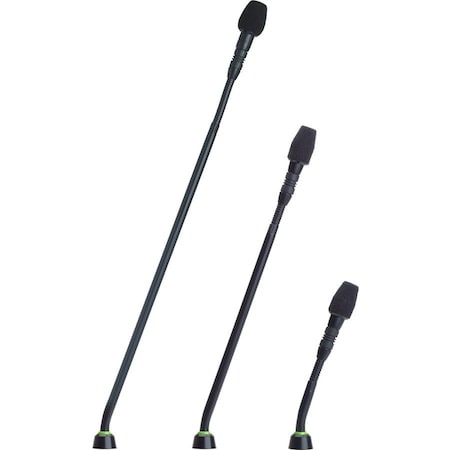 Shure MINATURE GOOSENECK MICROPHONE, BI-COLOR LED INDICATOR, LENGTH 38.1 CM (15), CARD MX415LP/C