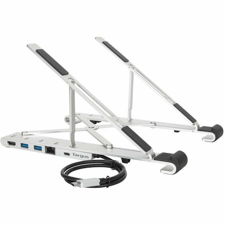Targus PORTABLE LAPTOP TABLET STAND+DOCK SILVER AWU100005GL