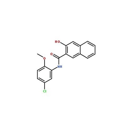 Ak Scientific N-(5-Chloro-2-methoxyphenyl)-3-hydroxynaphthalene-2-carboxamide (1g), CAS 137-52-0 T239-1g