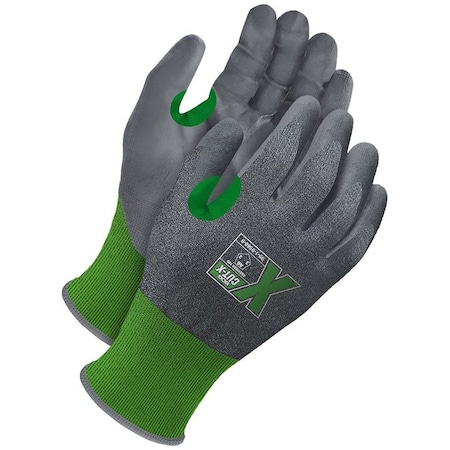 Bdg Cut-Resistant Coated Gloves, Cut Level A6 , NBR , Sandy , XS, Vendor Pack, 1 PR 99-1-9560-6-K