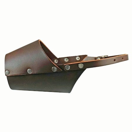 Jorgensen Laboratories Jorvet Leather Dog Muzzle, 11" J0230E