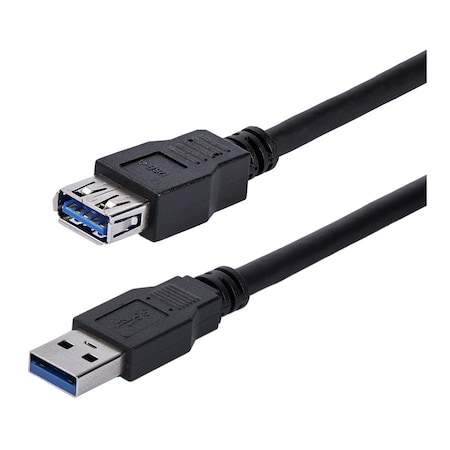 Startech.Com 1m Black SuperSpeed USB 3.0 (5Gbps) Extension Cable A to A - M/F USB3SEXT1MBK