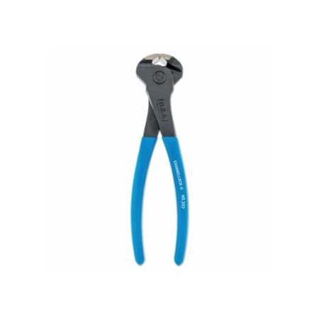 Channellock Cutting Plier-Nipper, 7 in L, Polish, Plastic-Dipped Handle 140-357-BULK