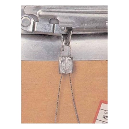Tydenbrooks Wire Seal, 6" L, Steel Wire 1018888