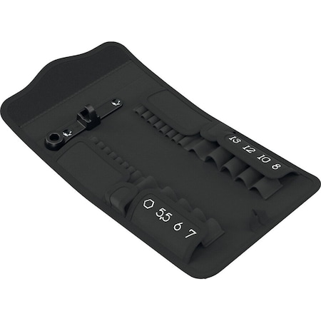 Wera 9415 Folding pouch for Kraftform Kompakt Zyklop Speed 1/4 in, empty, 170 x 130 mm 5136464001