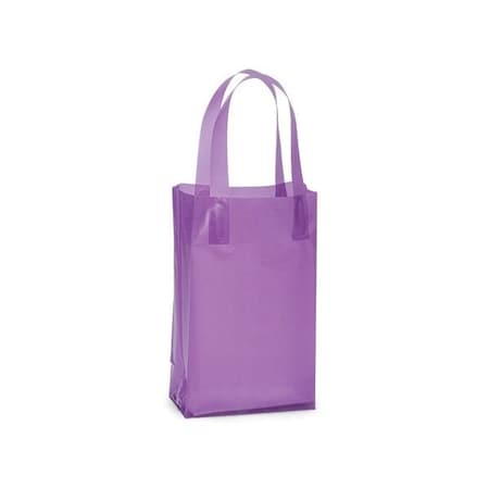 Nashville Wraps Lavender Mist Plastic Gift Bags, Rose 5x3x8, 3 mil, 25PK 25RLMP