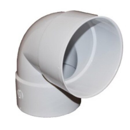 Oldcastle Infrastructure 6IN 90DEG SDR35 PVC SEWER VENT ELBOW V-306
