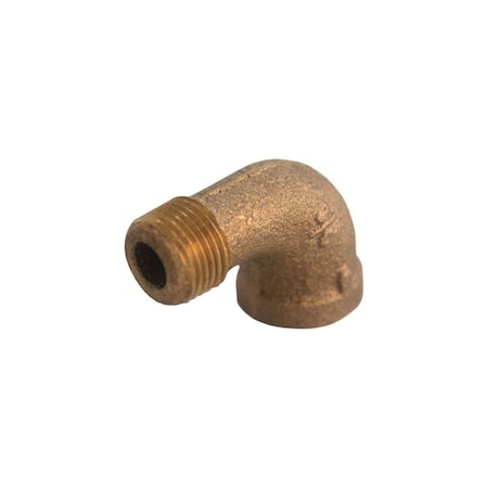 Jmf Co 90 Degree Street Elbow 3/4" FPT X 3/4" D MPT Red Brass 4507083