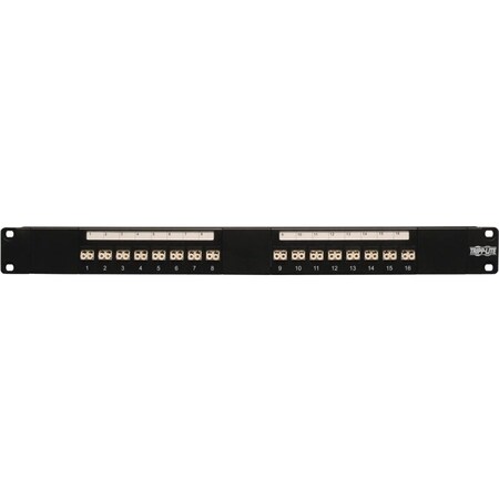 Tripp Lite 16-PORT FIBER PATCH PANEL 62.5/125 OR 50/125 LC/LC 1URM N490-016-LCLC