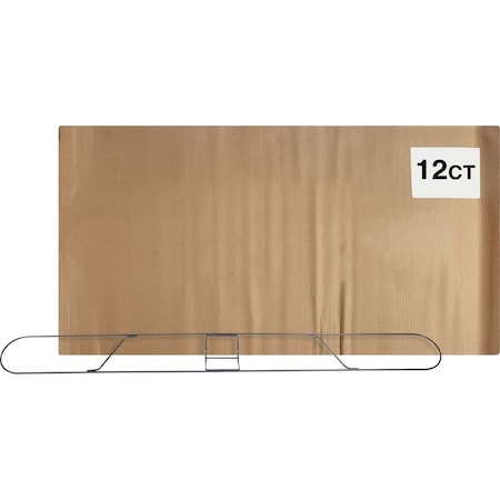 Genuine Joe Clip-On Long Dust Mop Frame - Fits Pocket and Canvas Back Dust Mops, 12PK GJO48266CT