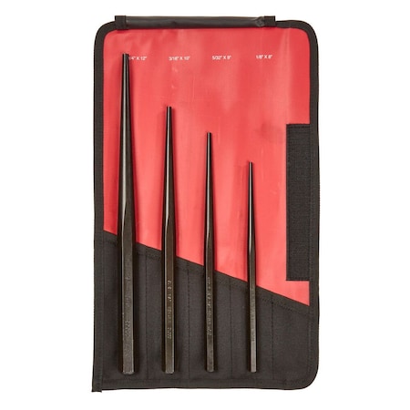 Mayhew 4 Piece Line Punch Set 62235