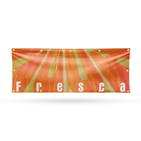 Signmission Agua Fresca, 48 Inch x 120 Inch, Vinyl Banner B-120-30454