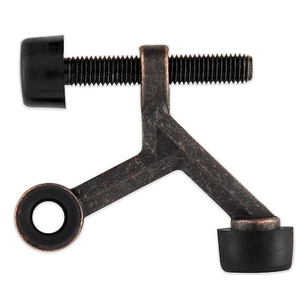 National Hardware Hinge Pin Door Stop, 9/16 in Dia Base, Steel/Zinc, Oil-Rubbed Bronze N830-567