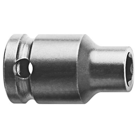 Apex 3/8" Square Drive, 19mm Metric Socket, 6 Points, Power 3/8" Drive, 19mm Sz, 38.1mm L SF-19MM43