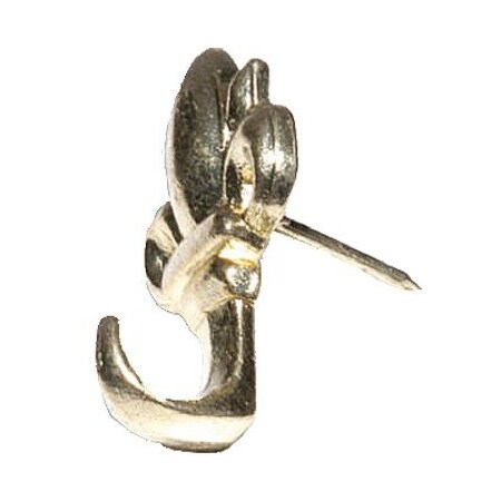 Hillman 3Pk Brs Push Pin Hanger 122263