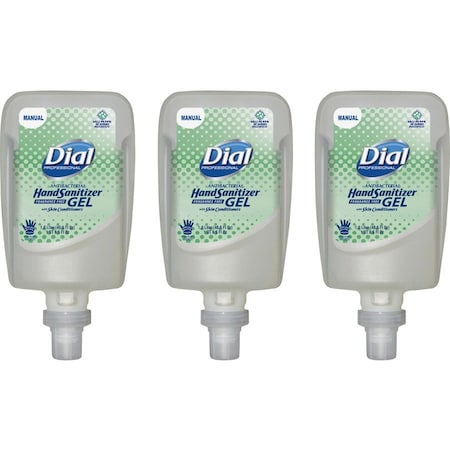 Dial Professional Hand Sanitizer, Gel, 1173mL Size, PK3 16706