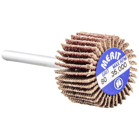 Merit Micro-Mini Flap Wheel 3/4x1/2x1/8 In. Hi 08834137571