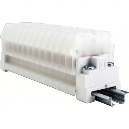 Square D Terminal Block, Box Lug, White 9080GR612